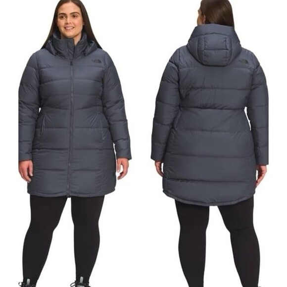The North Face Women's XXXL/3X Metropolis Parka Puffer Coat Jacket Vanadis Grey - Picture 1 of 11